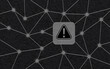 © sh99 - Ein dunkles Netzwerk aus Linien und Knotenpunkten zeigt ein zentrales Warnsymbol mit einem Ausrufezeichen als Symbol für Systemfehler und Sicherheitsrisiko.