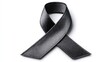 © AskVisuals - Symbolic black ribbon representing loss and remembrance