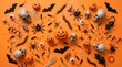 © elmaslouhi - Halloween object background