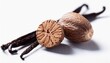 © Jean - whole and halved nutmeg with dark vanilla beans