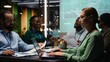 © DC Studio - Diverse employee team develops strategy for business objectives
