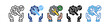 © Littlestar23 - Service Support multiple icon