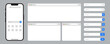 © vell - Browser and Search Bar UI Kit. Smartphone Website Interface, Blank Browser Windows, Address Bar, Search Box, and Web Navigation Templates. Flat Vector Illustration.