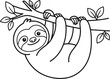 © NUR - Cute cartoon hedgehog with flowers leaf