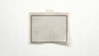 © Fairy Art - a newspaper clipping taped to a white wall. The newspaper section that's clipped out is blank with a black border.