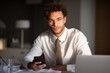 © Василь Тігай - Professional Businessman Using Smartphone