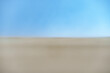 © Brian Scantlebury - Coastal simplicity with sand meeting water and sky mid-scene in abstract blur.