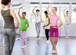 © JackF - Group of boys and girls teenage dancers stand in fifth position in dance studio