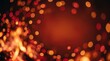 © 24DIY - Festive bokeh lights in warm red and orange tones create a celebratory atmosphere