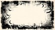 © Moodify Studios - Distressed Halloween Grunge Frame Border Background