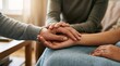 © Darya - Supportive hands offering comfort during a mental health counseling session. Compassionate care, emotional support, therapy, trust, empathy, and human connection concept.
