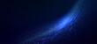 © AntonKhrupinArt - Digital particle wave transforms into flowing data streams. Futuristic blue technology background with abstract network mesh and dynamic light patterns for tech concepts.