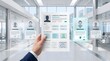 © AH Project - HR Recruitment Technology Concept with Digital Candidate Verification Profiles