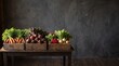 © starush - Fresh root vegetables arranged for regenerative farming