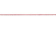 © Biswajit12 - A single horizontal red string isolated on transparent background