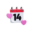 © HacaStudio - valentine days 3d render icons
