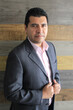 © Arlette - 40-year-old Latino executive with a dark skin, successful leader of his business and finance venture