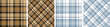 © Md Julfikar Ali - Seamless Vintage Grunge Checkered plaid pattern tartan for dress flannel skirt, tablecloth other modern and fashion print.