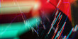 © Maximusdn - Abstract financial stock market background. Dynamic trading charts and candlestick graphs with digital glitch effect on screen