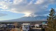 © Kazu - 早朝の富士山を見る