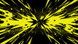 © Eva Astapenkova - Dynamic versus battle frame with lightning effects and comic-style explosion patterns for anime game posters and cartoon fight scene backgrounds with vibrant design elements