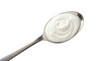 © Mahmudur - A spoonful of creamy white yogurt isolated on transparent background