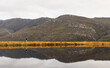 © Marc Romanelli - man walking perimeter of pond at dawn, Stanford, South Africa