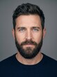 © Venom - Professional man with beard in neutral pose for corporate or media use