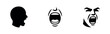 © Lili - Screaming and Shouting Face Icons