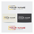 © Artellia - Logo Cadre Lettre Y Silhouette Cadre Carte de Visite et Charte Graphique Entreprise Plusieurs Couleurs