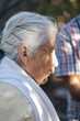 © AndreaGabriela - Close up photography of an elderly person outdoors on a sunny day