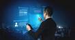 © InfiniteFlow - AI cybersecurity safeguards systems with encryption, access control, and AI secure data flow. Futuristic cyber security featuring AI digital shield, zero trust and AI threat detection system. Corpus