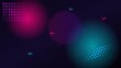 © Neyledes - Neon Cyberpunk Halftone Vortex Abstract Background