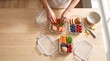 © Alexandr - Caregiver sorts whole foods for school lunch prep