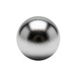 © Mahfuja - Shiny metallic chrome sphere with reflective surface