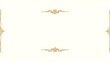 © Artzio - Elegant gold vintage frame border design with decorative floral swirls and classic style