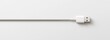 © Generative AI - white usb cable lying on white surface