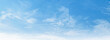 © lovelyday12 - Clear blue sky with wispy clouds drifts gently