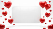 © Sultan - Valentine's Day heart balloons and love symbols on white background