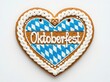 © Crafto Pixel - Oktoberfest Heart Shaped Gingerbread Cookie , Oktoberfest, St. Patrick’s, Carnival