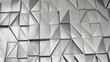 © Moynul - Geometric facade with interlocking triangular panels