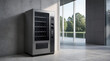 © GUNARTOGRAPHY - Modern automatic vending machine in minimalist lobby.