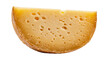 © iPNGi - Wedge of aged Swiss cheese with holes, isolated on transparent background