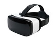 © LABONI - Modern virtual reality headset isolated on transparent background