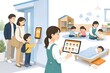 © aozoracafe - Nursery digital check in system and attendance dashboard for childcare staff