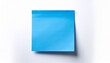© Kathleen - isolated picture of a blue post it note on white background