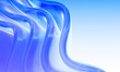 © RUMANA AKTER - Abstract 3d background with flowing blue glossy waves and smooth curves, modern digital art design for wallpaper or presentation backdrop