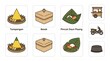 © raka - vector icon pack 'indonesian traditional food'