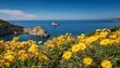 © Ava - Fiori Gialli Con Mare
