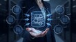 © AAA - Database management concept with data flow and analytics